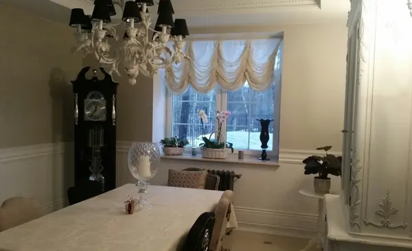 Французские шторы в интерьере