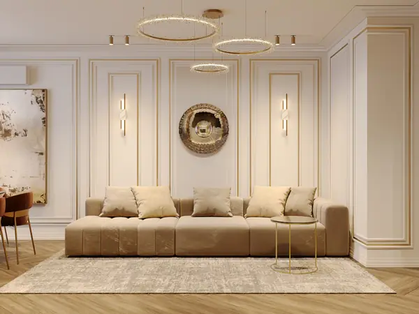 Интерьер трехкомнатной квартиры