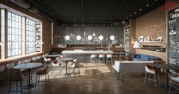Дизайн кафе в стиле лофт: современные идеи и фото 2015