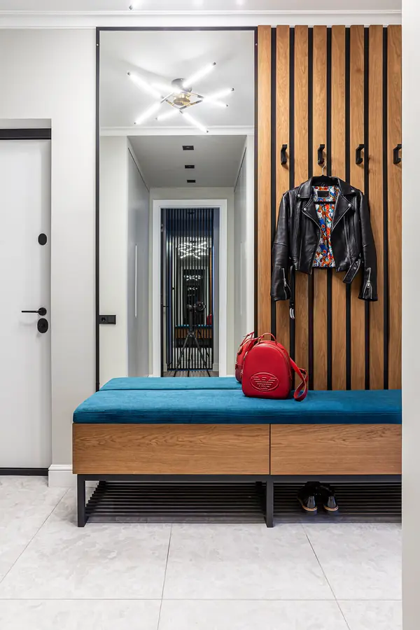 В сиреневых тонах (3-х комнатная квартира 66,7 м²)