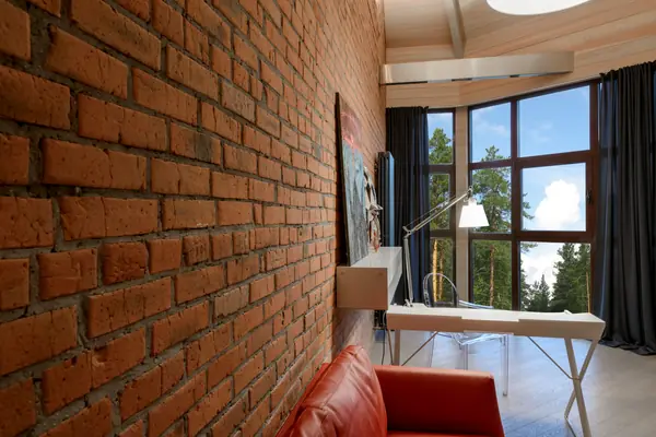 Оформление мансарды