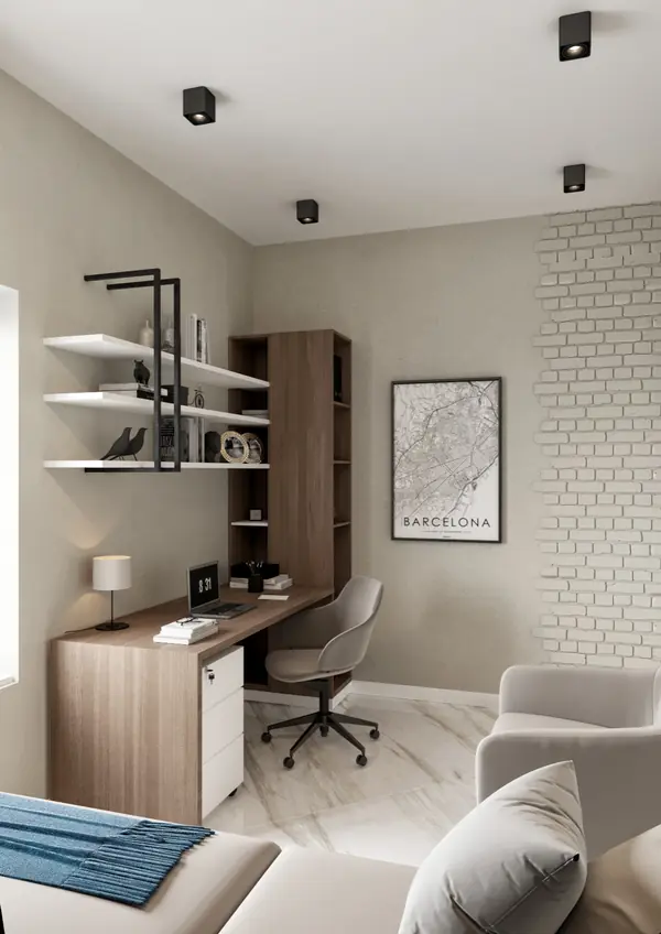 Проект двухэтажного частного дома 150 кв.м.