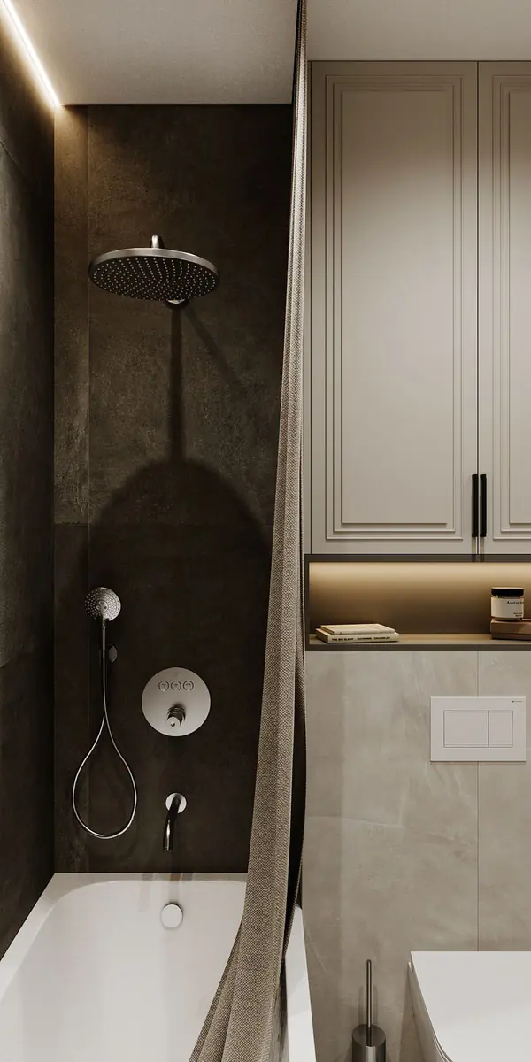 Интерьер квартиры в ЖК "Метрополия"