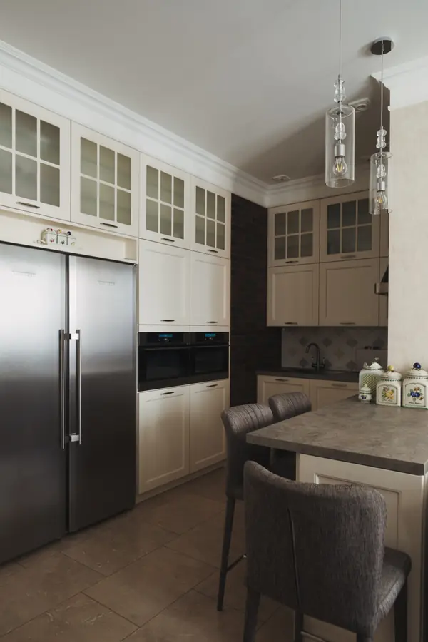 Классика и лофт. Квартира для семьи с двумя детьми