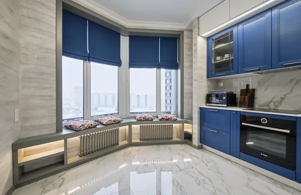 Серые Кантри в современном интерьере