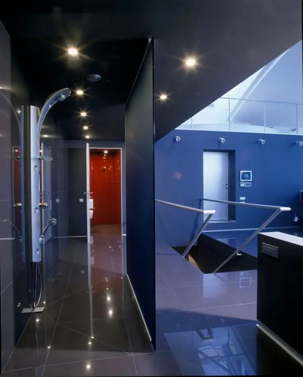 Пентхаус: Душевая зона при сауне