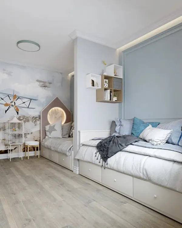 Идеи дизайн проектов детской комнаты для мальчика от СК ''БлагоДать''