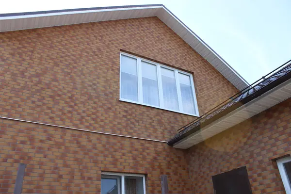 Облицовка дома клинкерной плиткой