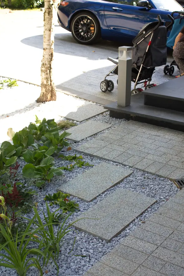 Малый сад у таунхауса