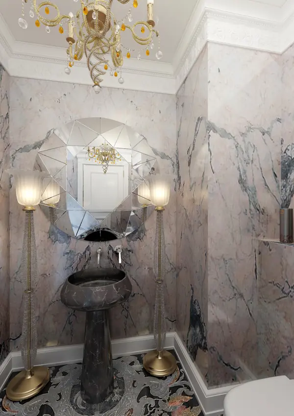 Интерьеры старинного дома 3200 кв метров в Австрии