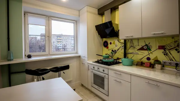 Проект кухни для левшей