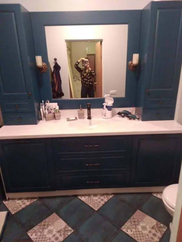 Гарнитур в ванную комнату эмаль