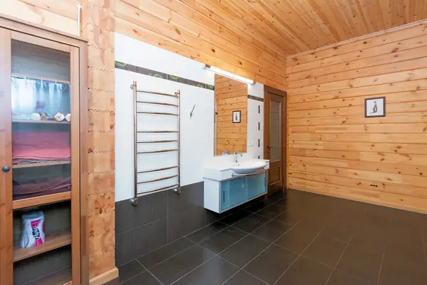 Дом из клееного бруса по проекту "Занино"