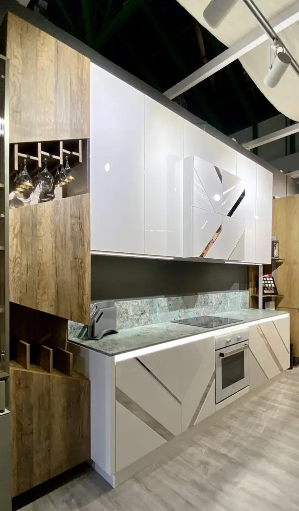 Кухня "PROFILO metallo mix"