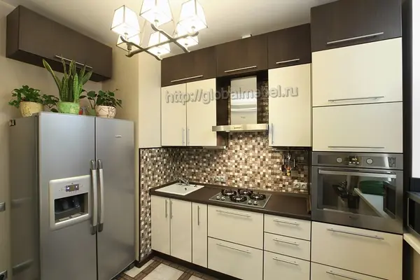 Кухня BC271 с фасадами из пластика Arpa