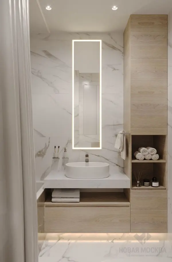 Дизайн двухкомнатной квартиры по адресу: улица Василия Аксенова, дом 2