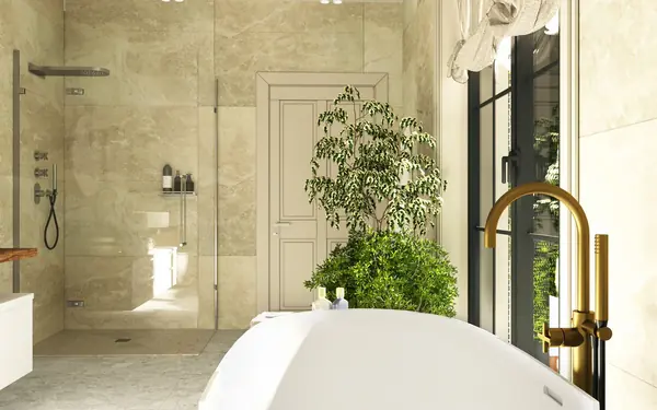 Progetto di ristrutturazione di una villa stile classico moderno