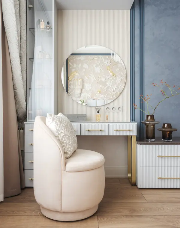 Реализация современной четырехкомнатной квартиры площадью 170 м²