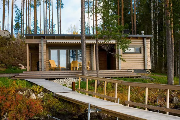 Деревянный Комплекс в Финляндии