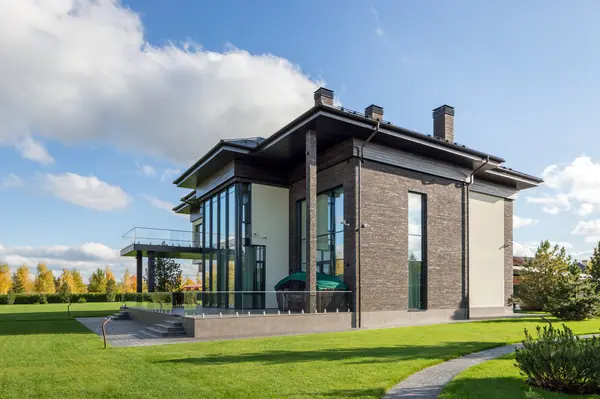 Загородный дом в посёлке Мотевиль - экстерьеры