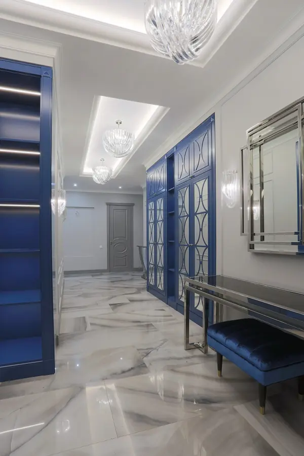 Интерьерная фотосъемка трехкомнатной квартиры на Крестовском