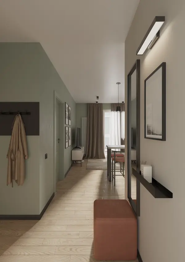 ЖК «Победа» 1К квартира. 45 кв.м.