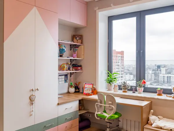 Меблировка детской комнаты для девочки 5 лет