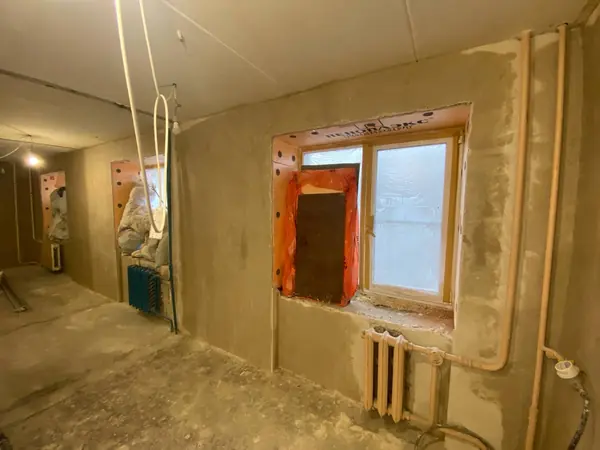 Капитальный ремонт двухкомнатной квартиры 56 м2 на Кораблестроителей 19. (2025г)