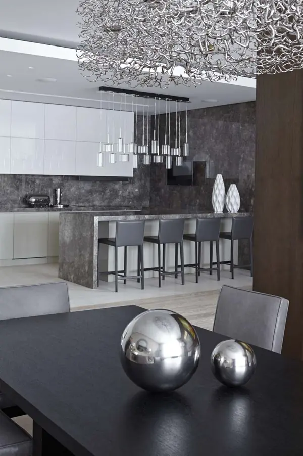 Интерьер квартиры 250м на улице Александра Невского