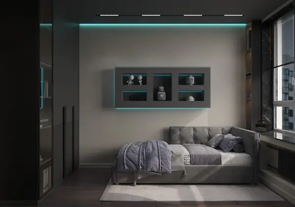 Квартира для супружеской пары и двух взрослых сыновей