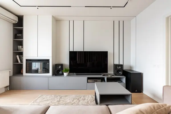 Не скучный серый. Квартира г. Минск