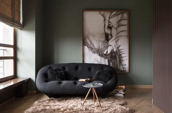 Кабинет - Энергия гармонии. Квартира для молодой пары.