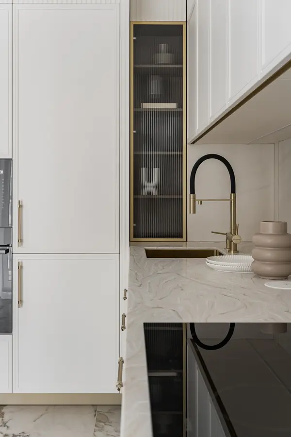 Фото кухни-гостиной в ЖК Ньютон