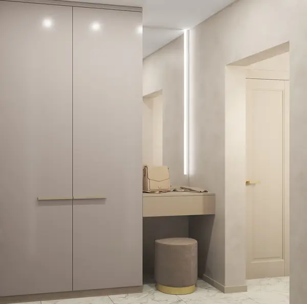 Квартира 1 комнатная с перепланировкой для временного прибывания