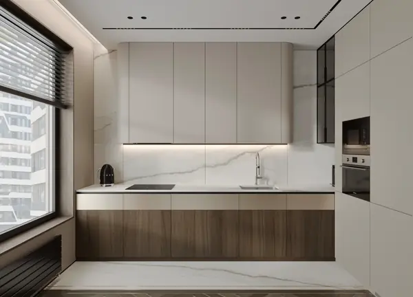 Спокойный минимализм в центре Москвы