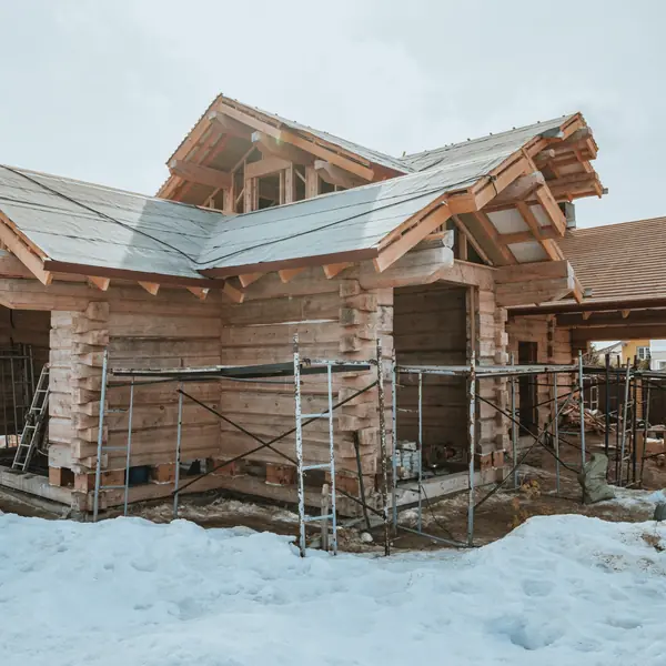 Проект "Веснушка". Гостевой дом и баня.Реализация