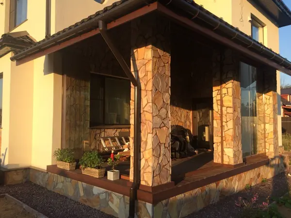 Безрамное остекление террасы (Сертолово)