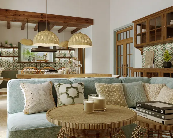 Интерьер загородного дома