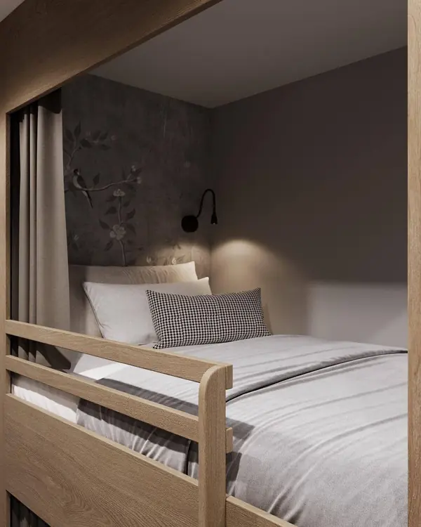 Дизайн-проект 3-х комнатной квартиры для семьи с 4-мя детьми.