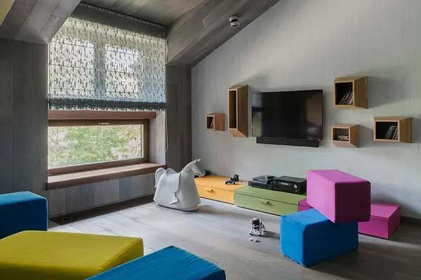 Детская зона в загородном доме