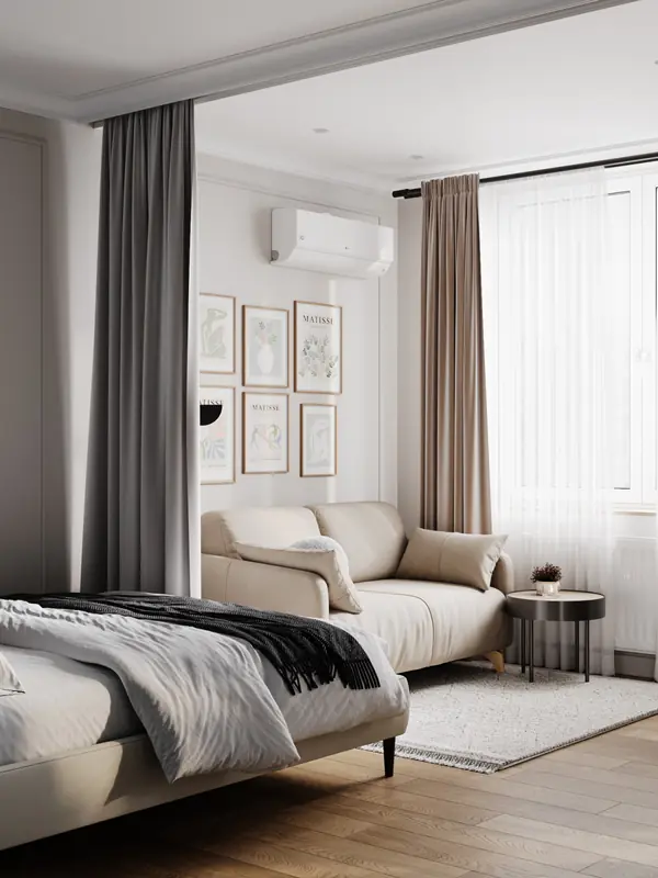 Сканди с элементами классики, ЖК Румянцево Парк