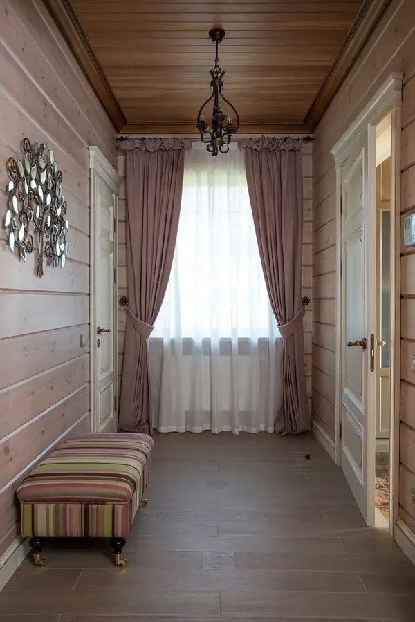 Дом из клееного бруса для большой семьи.