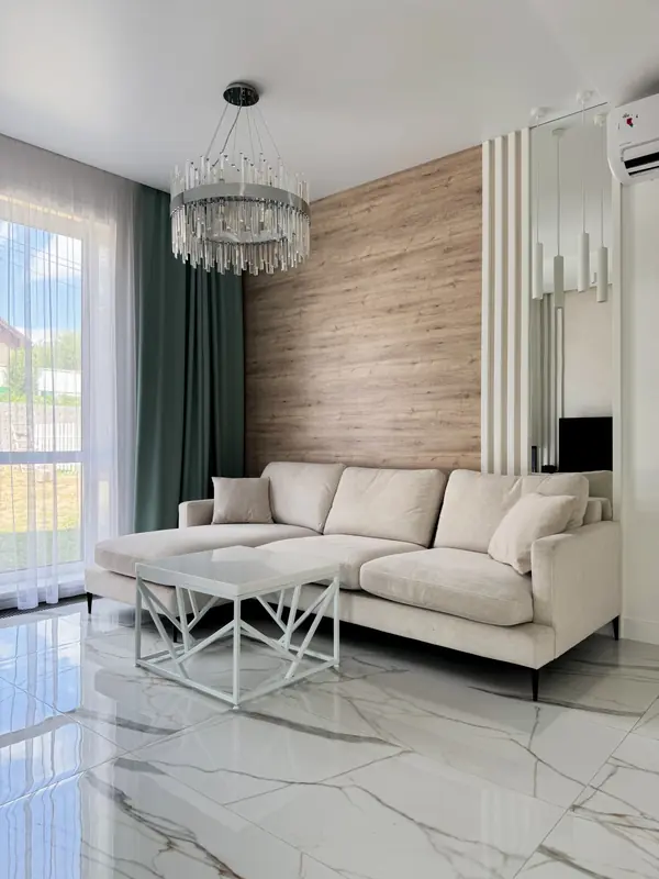 Диванная зона в гостиной