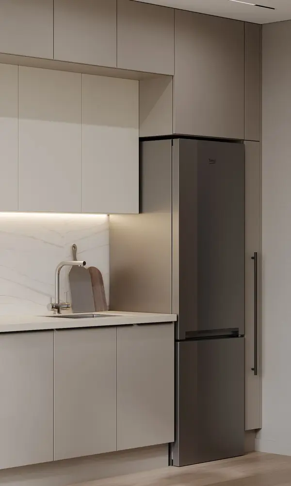 Интерьер квартиры в ЖК "Метрополия"