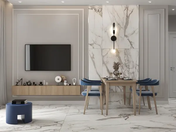 Дизайн интерьера квартиры в ЖК "Преображение" площадью 44 кв.м.