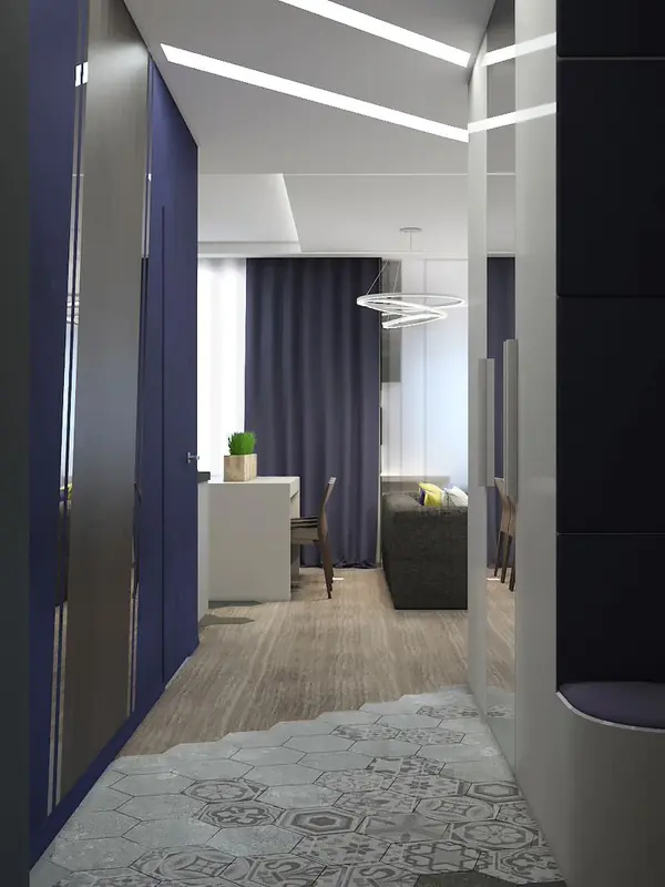 ЖК Cloud Nine, 3 комнаты, 70 м²