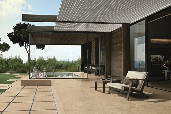 Утолщенный керамогранит для улицы