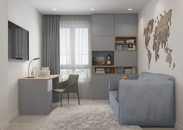 Светлый легкий интерьер для жизни