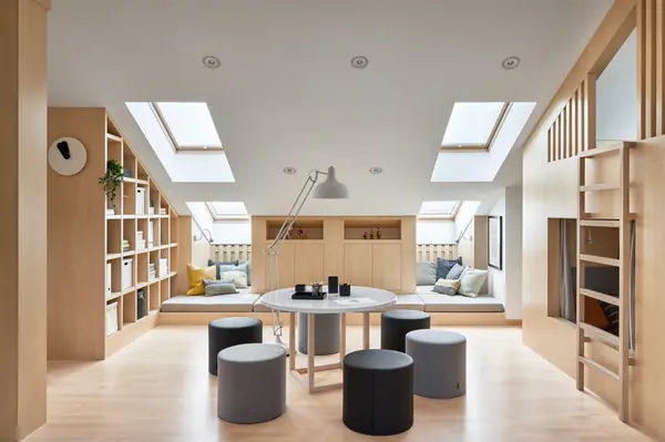 Мансарда для детей 40 м2