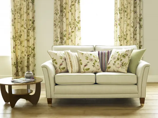 Ткани в готовых интерьерах